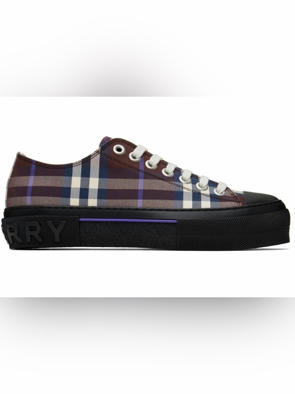 Burberry Jack Check Tennis Sneakers